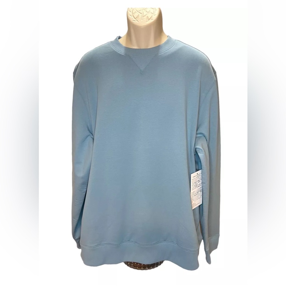 Jockey Unisex Plain Crew Neck Sweatshirt Casual Pullover New Rare